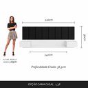 Ver imagem 5 de Cabeceira Estofada Suspensa Cama Casal Bulgária 