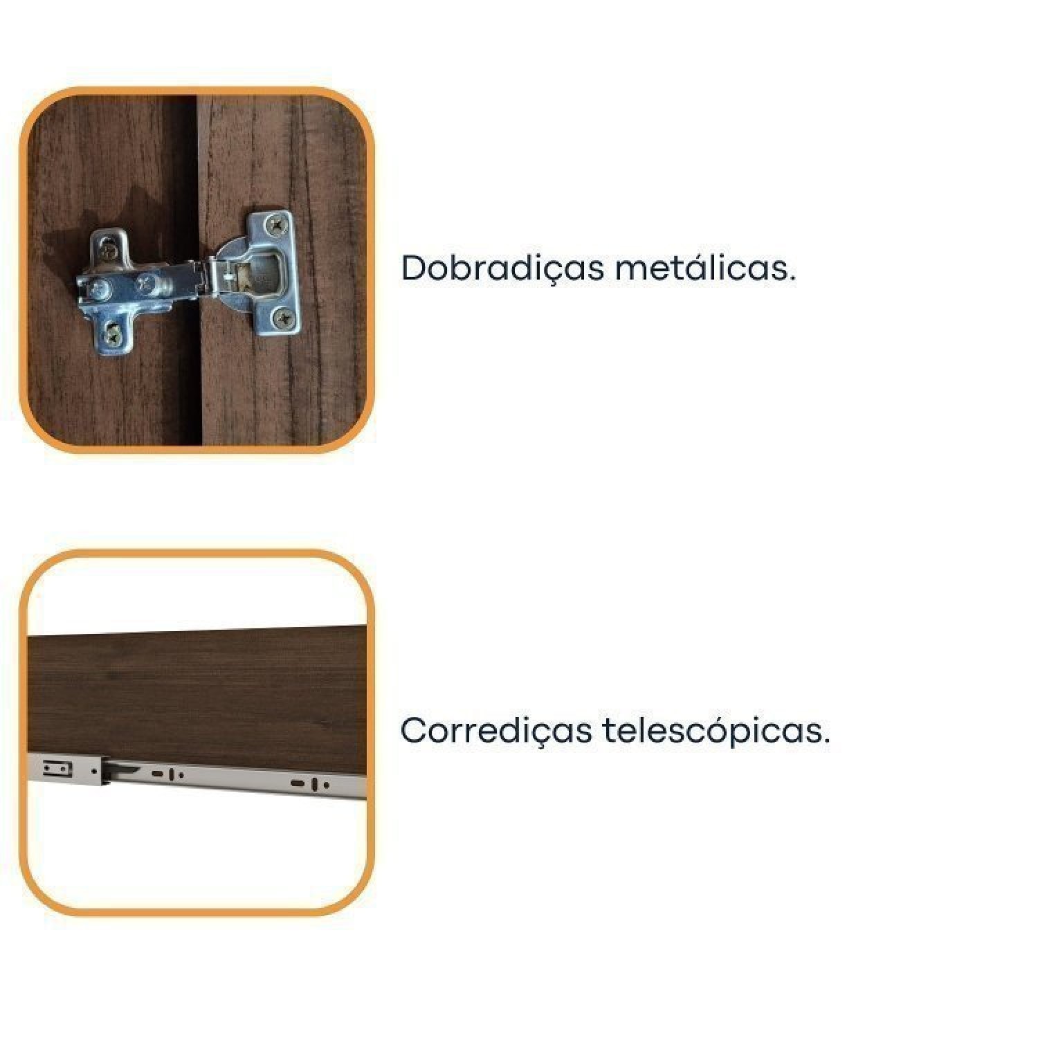 Quarto Casal com Roupeiro 6 Portas Olimpo e Painel Cabeceira Tcil Móveis - 10