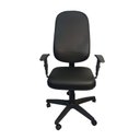 Ver imagem 4 de Cadeira Escritório Presidente Slin -corino Preto