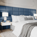 Ver mais imagens de Kit 7 Módulos de Cabeceira Estofada Cama Box Casal King Modulada 2,10mx40cm