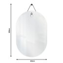 Ver imagem 2 de Espelho Decorativo Aramado Wire Polygon Oblongo In House Decor