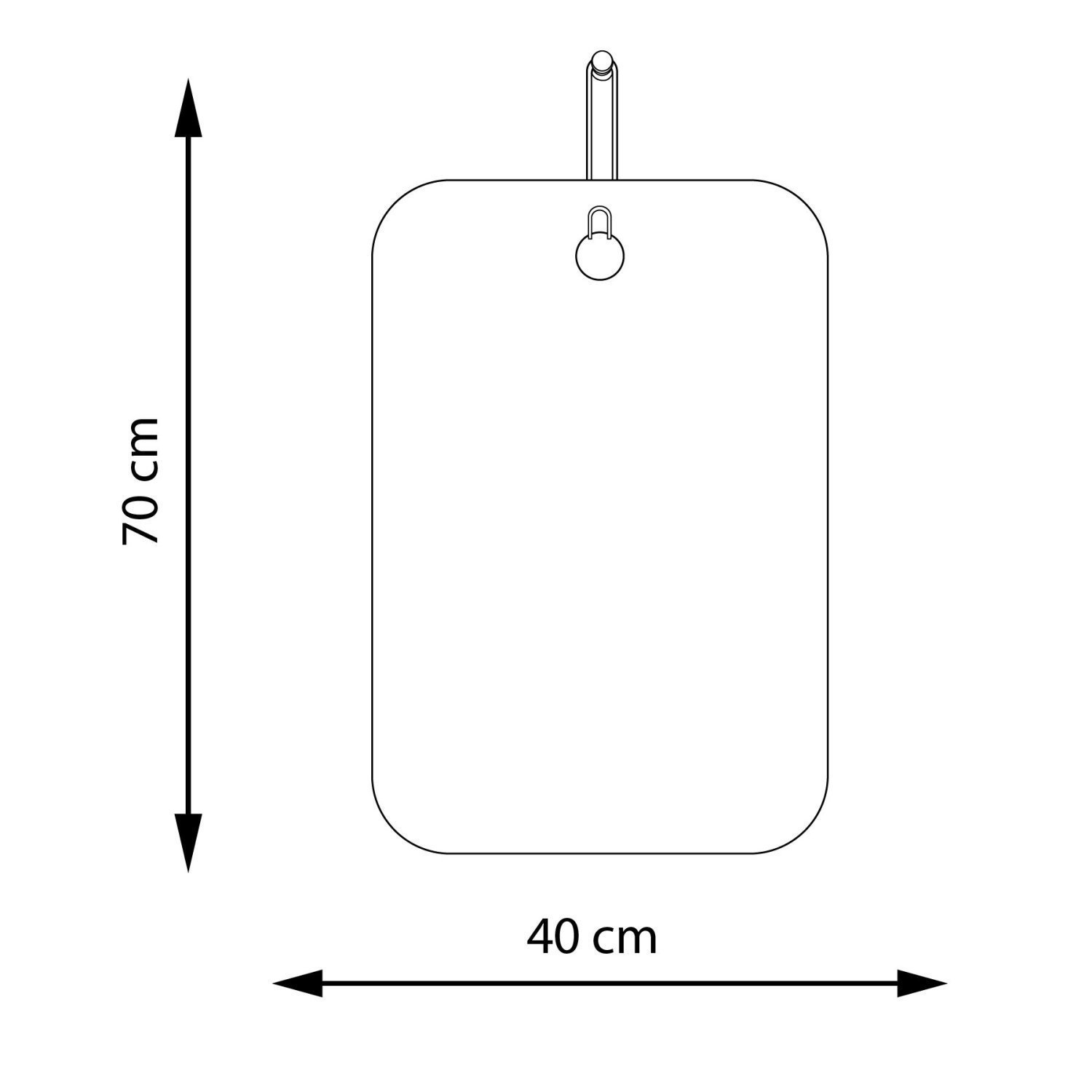Espelho Decorativo Aramado Wire Stick Retangular In House Decor - 2