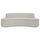 Ver imagem 6 de Sofá 3 Lugares para Sala de Estar Living 180cm Koane D06 Bouclê Creme - Mpozenato