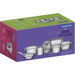 Conjunto de Panelas Tramontina Inox 7 Peças Allegra 65650170 - 3