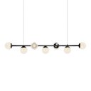 Ver imagem 1 de Pendente Retangular Preto 110x10cm PD1325