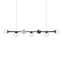 Ver imagem 2 de Pendente Retangular Preto 110x10cm PD1325