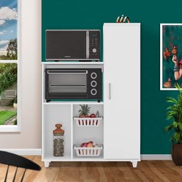 Fruteira Moderna Branco Anne Madine - 1