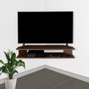 Ver imagem 3 de Rack Suspenso para Tv de até 50” Aparador Bancada Estante de Canto Versati