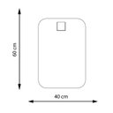 Ver imagem 4 de Espelho Decorativo Aplique Quadrado Pinus Retangular