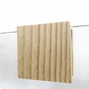 Ver imagem 2 de Espelho Decorativo Aplique Quadrado Pinus Retangular