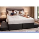 Ver imagem 4 de Cama Base c/Aux King Herval MH1453 Black 193x203x34