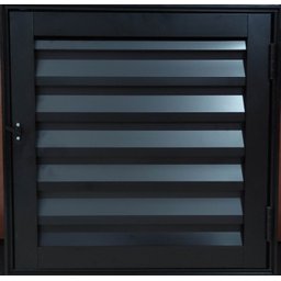 Abrigo / Alçapão 80cm X 60cm Alumínio Preto - 3