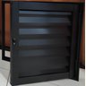 Abrigo / Alçapão 80cm X 60cm Alumínio Preto - 2