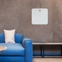 Ver imagem 3 de Espelho Decorativo Lina Alça Sisal Natural Quadrado In House Decor