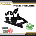 Ver imagem 5 de Suporte Mangueira Jardim 2 VASOS PRETO ALL STYLE