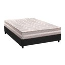 Ver imagem 1 de Cama Box Casal: Colchão Anatômico Paropas D33/AG65 Confort + Base CRC Suede Gray(138x188)