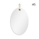 Ver imagem 1 de Espelho Decorativo Lina Alça Sisal Natural Oval In House Decor