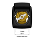 Acabamento para Valvula Descarga Deca Hydra Max Abs Dourado - 6