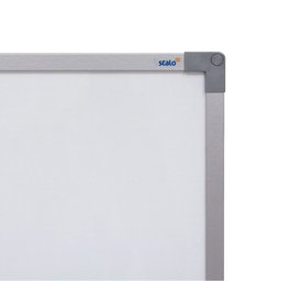 Quadro Branco 90x60 Cm Lousa com Moldura Mdf Alumínio Soft com 4 Canetas e Apagador - 4
