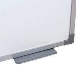 Quadro Branco 90x60 Cm Lousa com Moldura Mdf Alumínio Soft com 4 Canetas e Apagador - 5