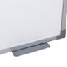 Quadro Branco 90x60 Cm Lousa com Moldura Mdf Alumínio Soft com 4 Canetas e Apagador - 5