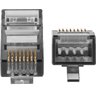 Conector Rj45 Cat6 Série 3000 de Ouro - Maior Durabilidade - 1