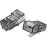 Conector Rj45 Cat6 Série 3000 de Ouro - Maior Durabilidade - 2