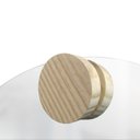 Ver imagem 2 de Espelho Decorativo Redondo com Aplique Redondo Pinus