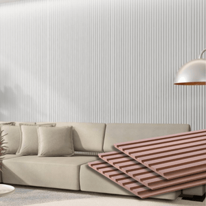 Painel Ripado Frieze Louro Freijo 2750 X 455 X 9mm
