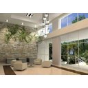 Ver imagem 4 de Pendente Moderno Preto 50cm Pé Direito Alto Sala Vão de Escada Arevo Iluminação 82p9 Vidro Transpare