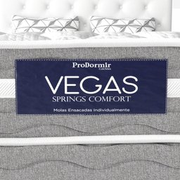 Colchão Queen Probel Molas Ensacadas Vegas Springs Comfort 158x198x20 Prodormir Probel - 7