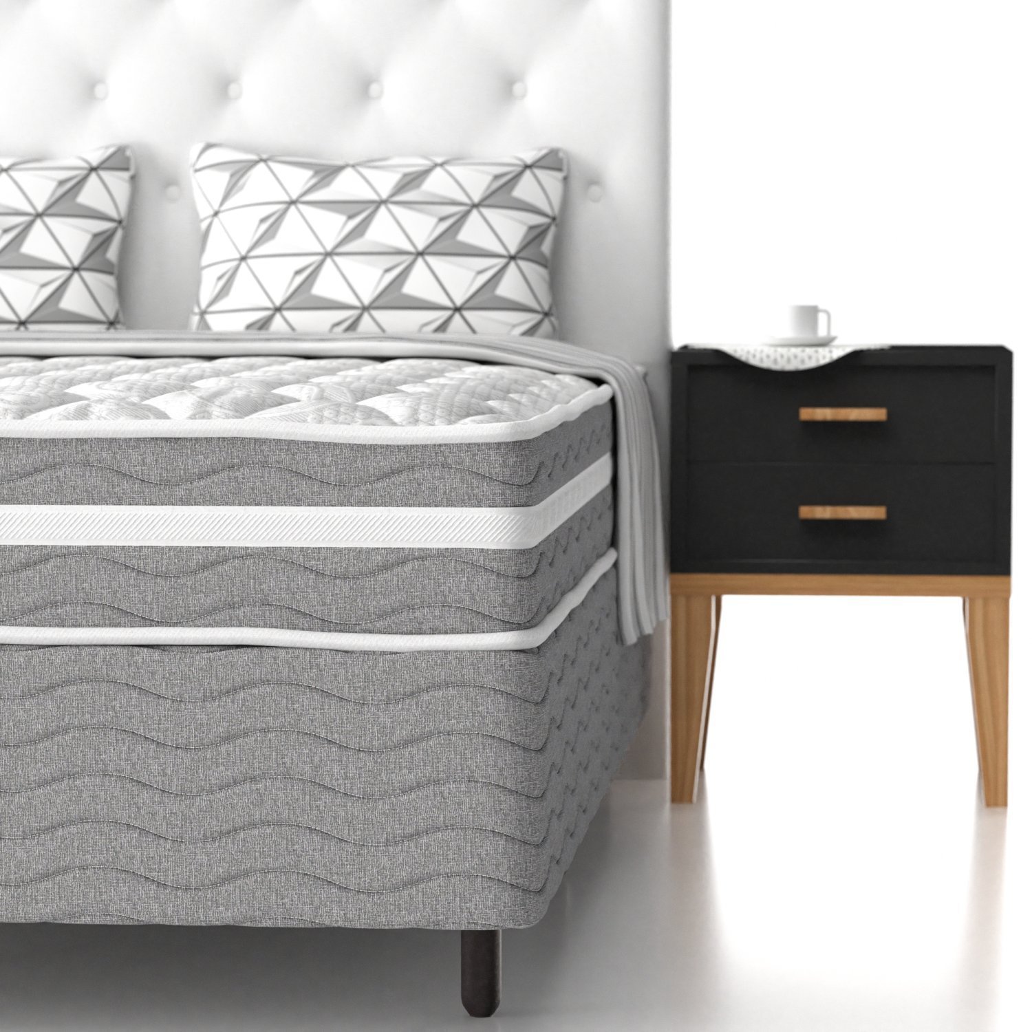 Colchão Queen  Probel Molas Ensacadas Vegas Springs Comfort 158x198x20 - 8