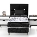 Ver imagem 3 de Cama Box Solteiro Probel Conjugado Advanced Pillow Top 88x188x50 Prodormir Probel