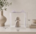 Ver imagem 2 de Quadro Caixa Acrílico Santo Anjo da Guarda 12x12x4cm - Box Luxo Religioso