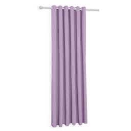 Cortina Lilás Oxford Uma Folha 150x250 Sala/quarto Fabritex Enxovais - 1