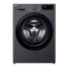 Lava e Seca Smart com Inteligência Artificial Aidd 11kg Lg Vc5 Cv3011bc4a Titanium 220v - 2
