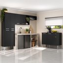 Ver imagem 1 de Armário de Cozinha Compacta Modulada Versatile Multimóveis Mp2302 C/ Balcão e Paneleiro
