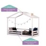 Cama Montessoriana Prime com Telhado Claraboia Casatema MadeiraOriginals - 5