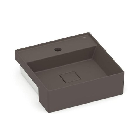 Cuba de Semi Encaixe 40x40cm Roca T11 Terra Cafe A32722p660