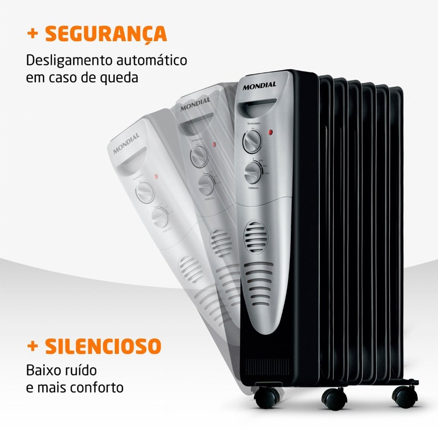 Aquecedor a Óleo 1500w 220v A-06 Mondial - 5