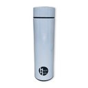 Ver imagem 1 de Garrafa Isotérmica em Aço Inox 500ml com LED - Branco
