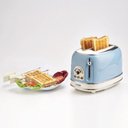 Ver imagem 4 de Torradeira Elétrica Ariete Vintage Azul 6 Níveis 750W 110V - Linha Retrô Modelo 155