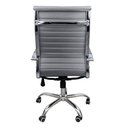 Ver imagem 5 de Kit 3 Cadeira Eames Esteirinha Presidente Escritório Alta - Cinza