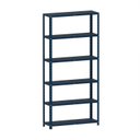 Ver imagem 3 de Estante para Livros com Estrutura Metálica 6 Prateleiras Aço