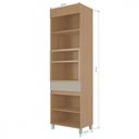 Ver imagem 3 de Paneleiro 2 Portas 1 Gaveta Torre Quente Nesher Realeza Premium 65cm 100% MDF