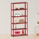 Ver imagem 2 de Estante para Livros com Estrutura Metálica 6 Prateleiras