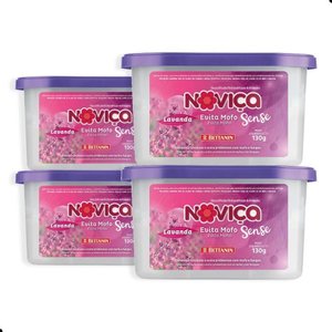 Kit Evita Mofo Noviça Sense Lavanda 130g 4 Unidades