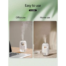 Umidificador de Ambientes com Led Ursinho 150ml Branco - 4