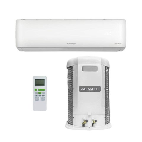 Ar Condicionado Split Inverter Agratto Hi Wall Liv Top 24000 Btus Quente e Frio Lcst24qf-02i - 220v