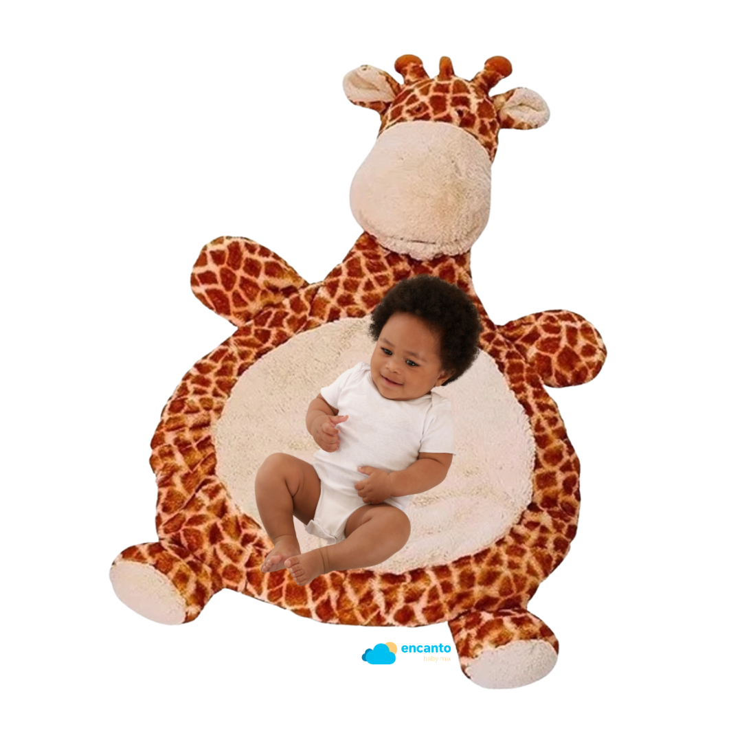 Tapete Infantil Pelúcia Girafa Color Baby - 3